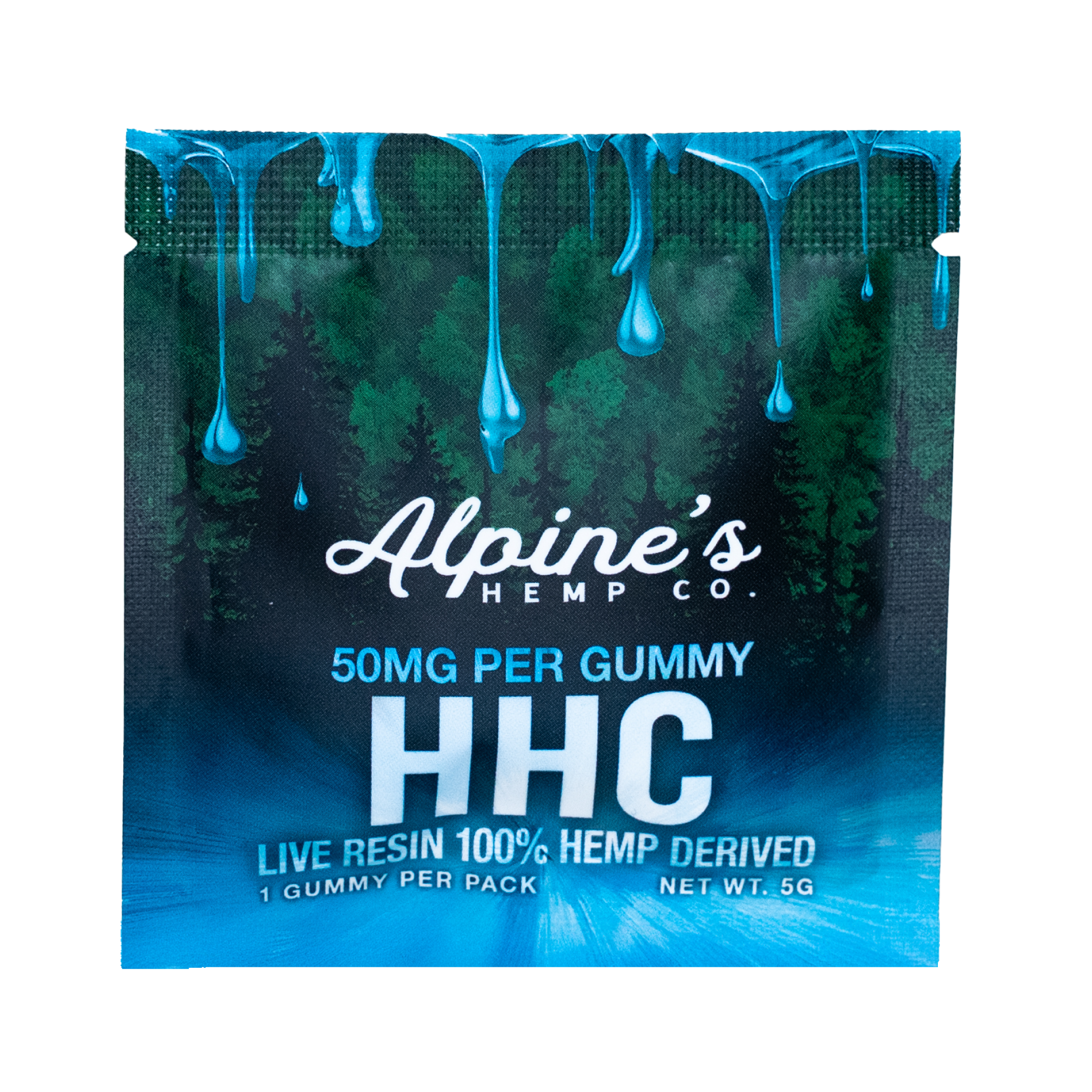 Live Resin HHC Gummies Single