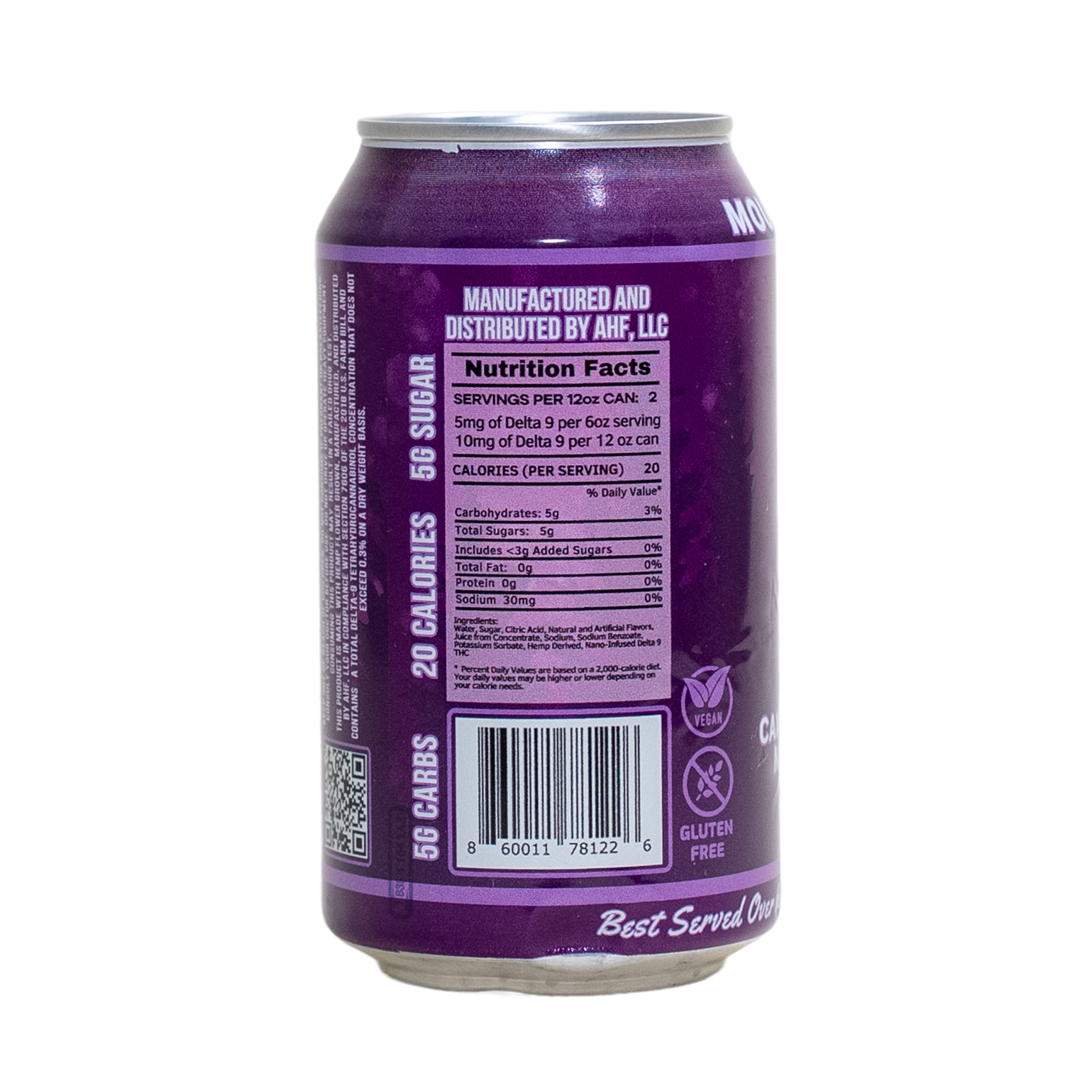 Mountain Berry Bliss Nano D9 Seltzer
