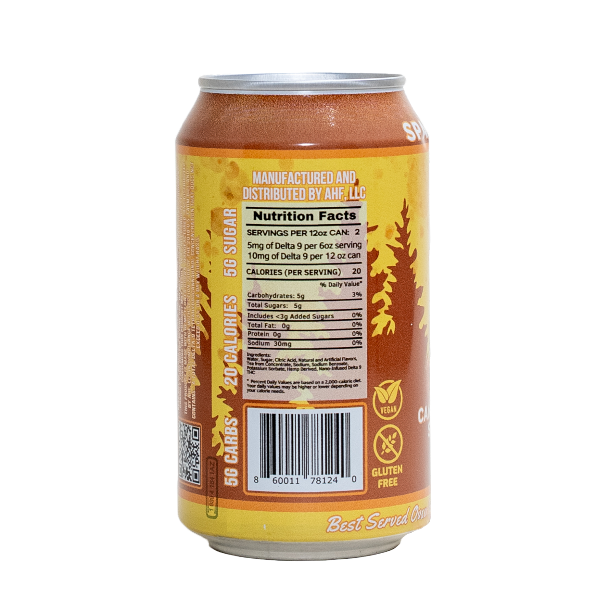 Sparkling Sweet Tea Nano D9 Seltzer